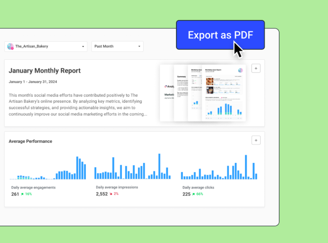 analytics tools within Buffer