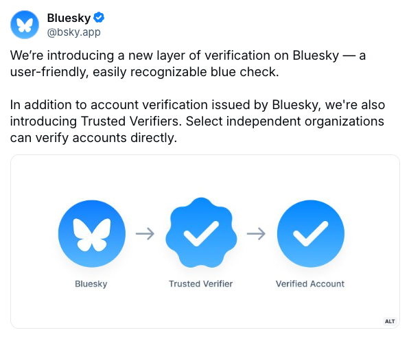 Bluesky Verification is Here: How to Get Your Blue Check