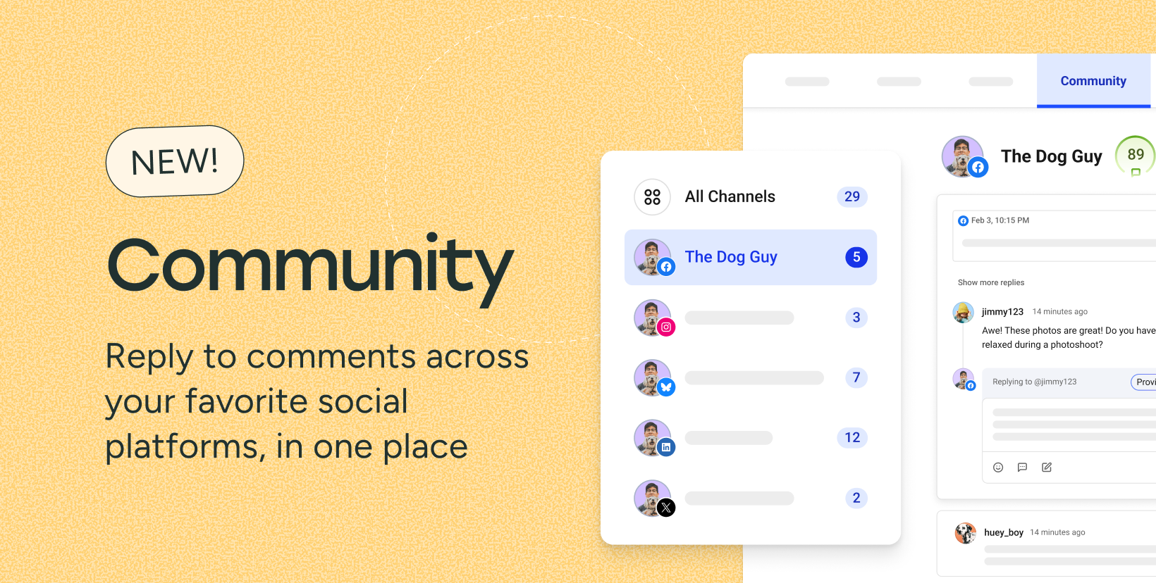 We Built a New Feature to Help You Manage Comments Across 6 Platforms