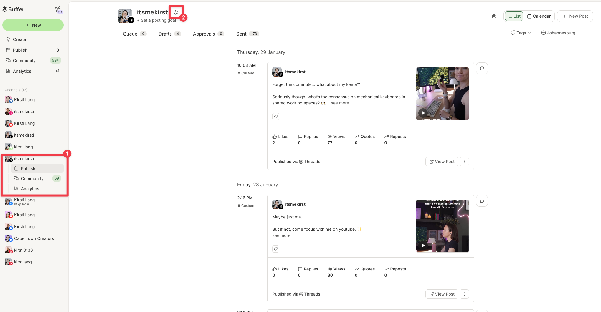 The Best Time to Post on Threads in 2026 — Data from 2.5M Posts