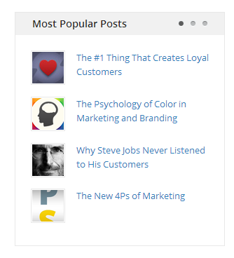 Popular Posts widget example - Help Scout