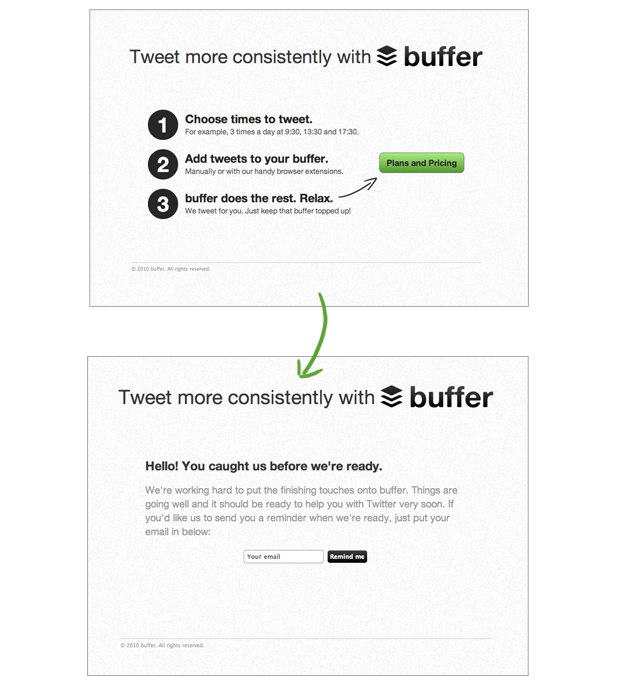 Buffer MVP