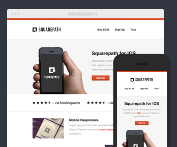 Squarepath email template by Stamp Ready