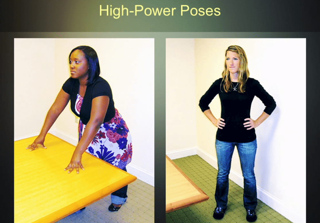 Power Posing' Before a Job Interview