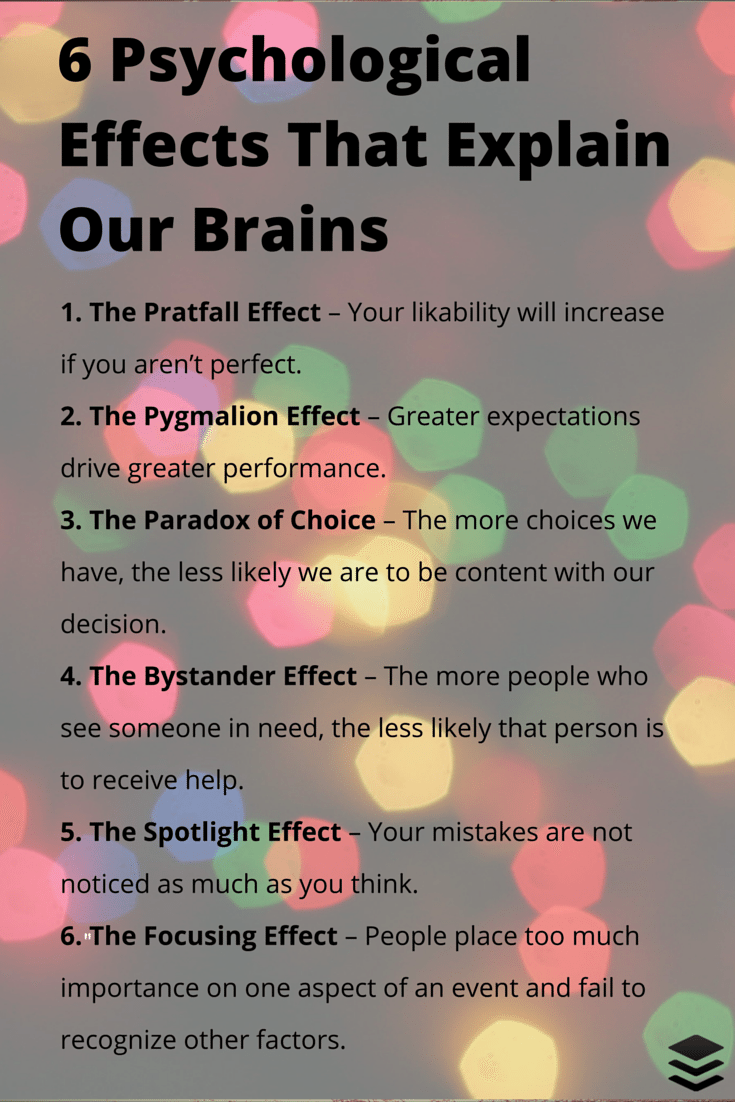 thesis psychological effects