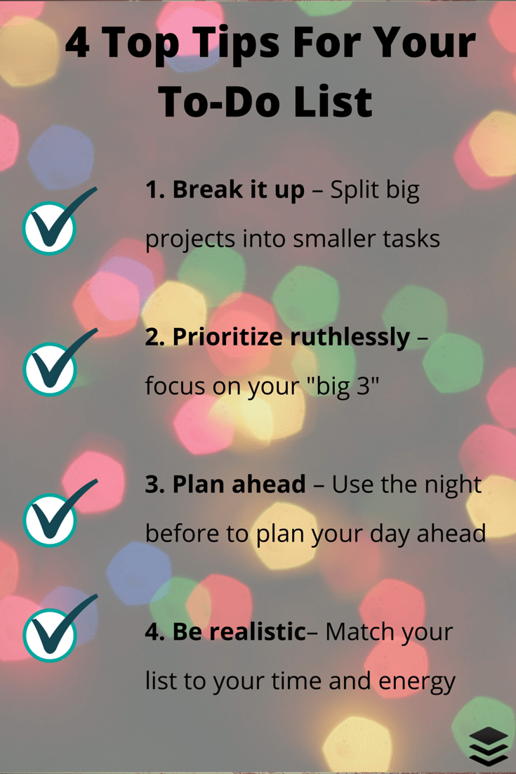 4 ways to rock your to-do list