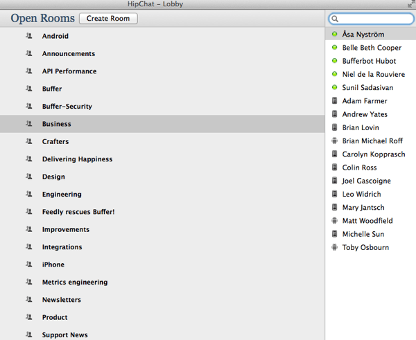 hipchat lobby