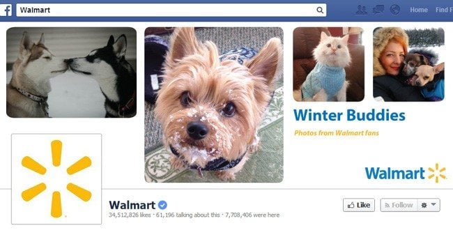 Waltmart Facebook header