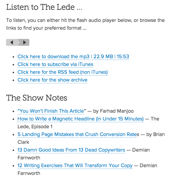 The Lede Podcast