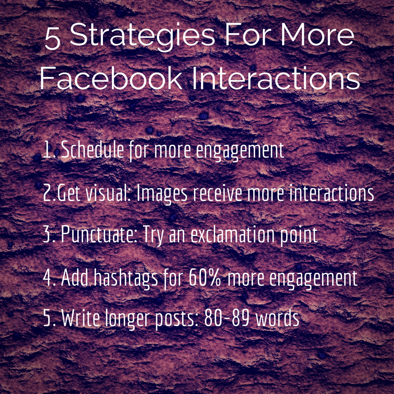 5 strategies for more Facebook engagement