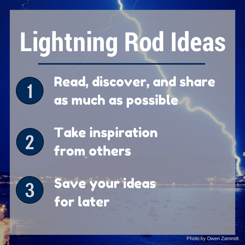 Lightning rod ideas