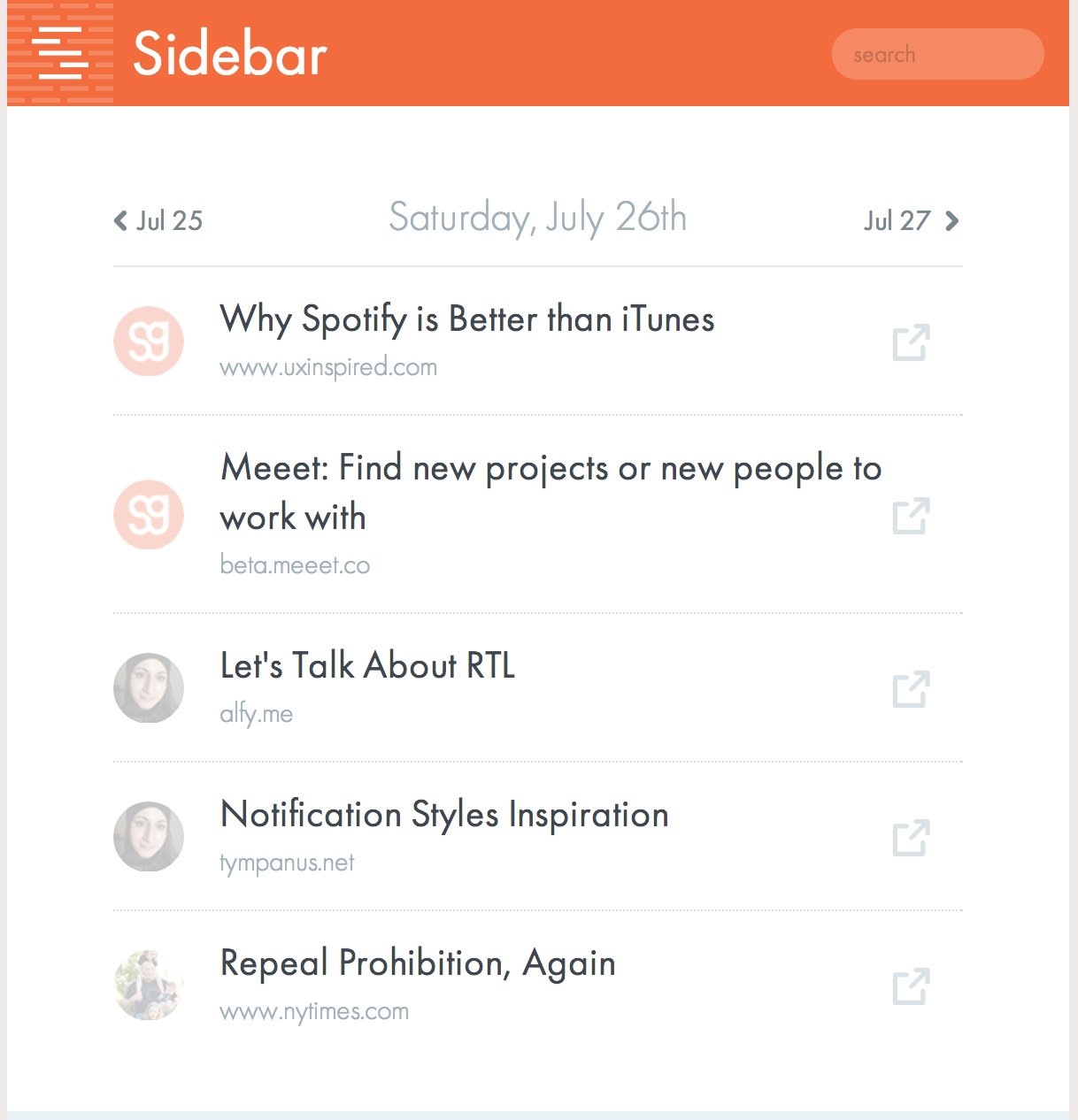 Sidebar dot io