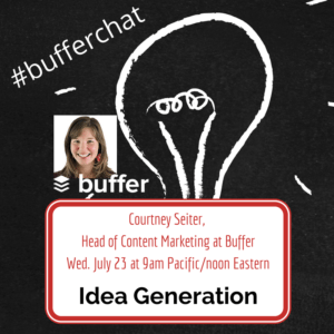 #bufferchat 7.23.14