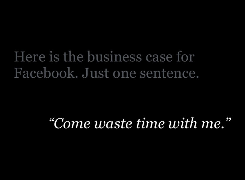 Facebook's mission statement