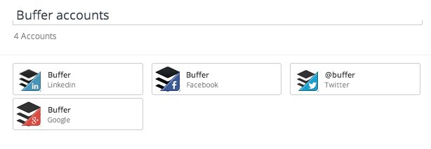 Groups-Buffer accounts