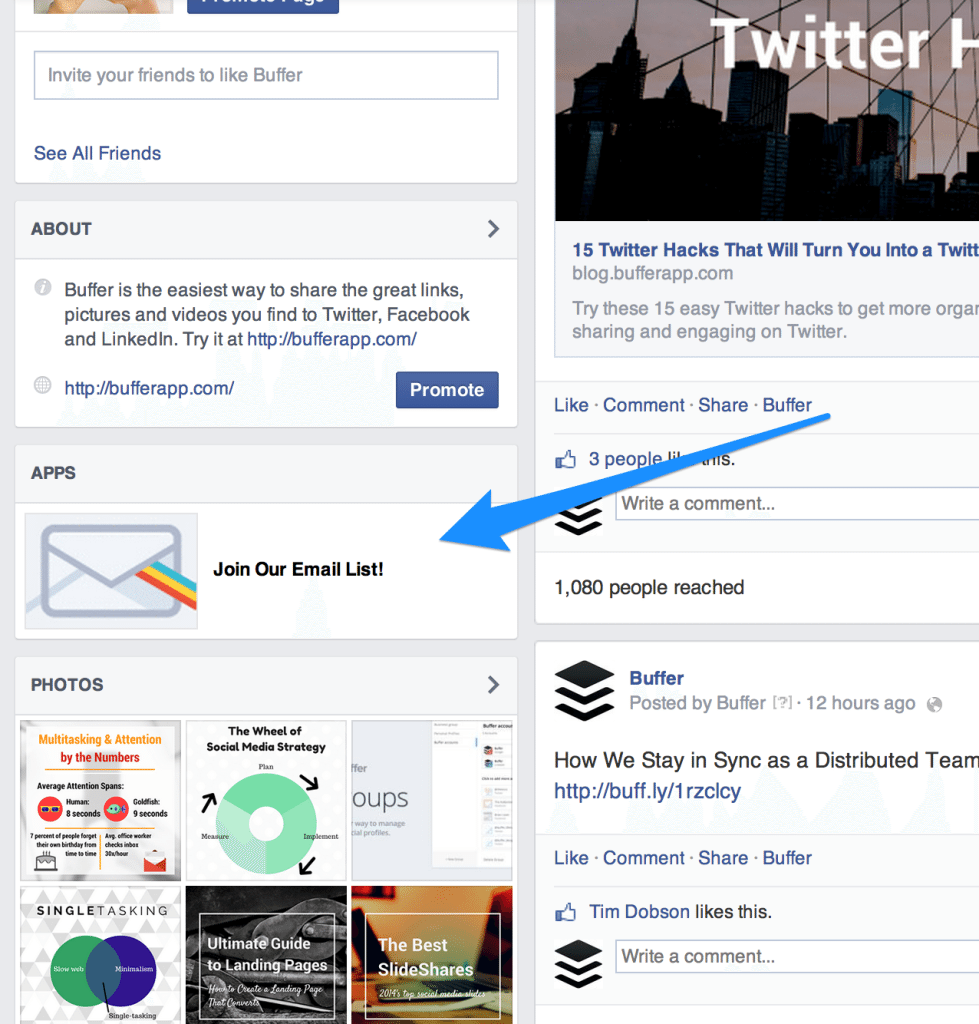 facebook-email-list-signup