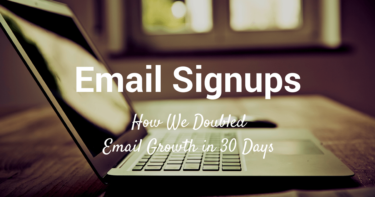 get more email subscribers