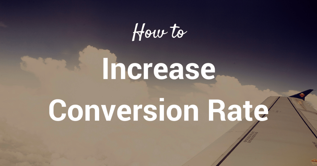 increase conversion rate