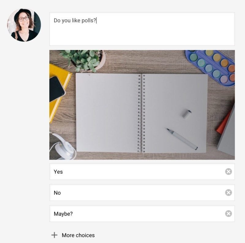 google+ poll 2