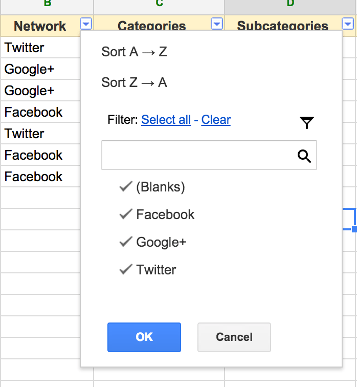 spreadsheet-filter