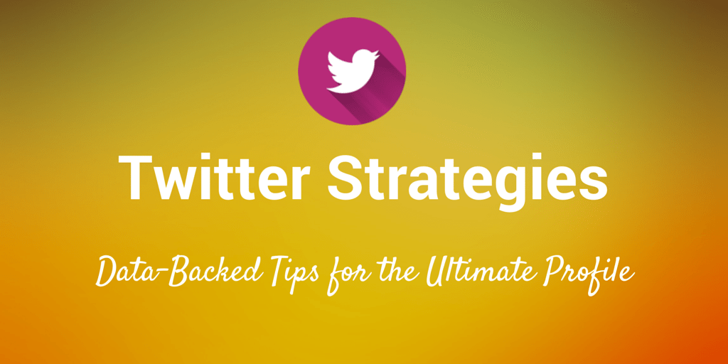 twitter strategies