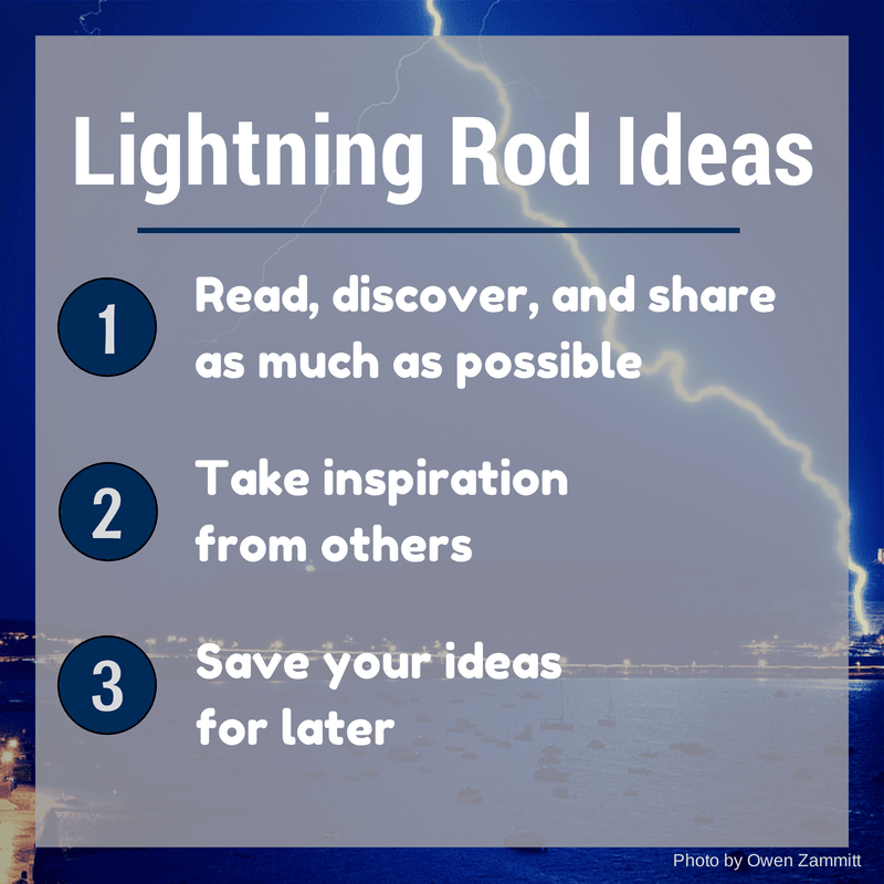 lightning rod ideas