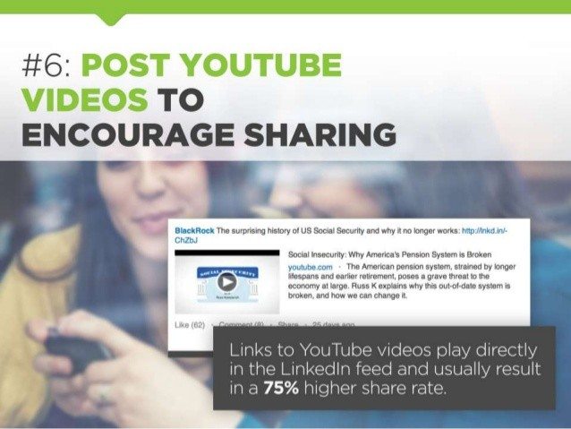 youtube compelling content on linkedin
