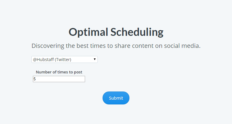 Optimal-Scheduling