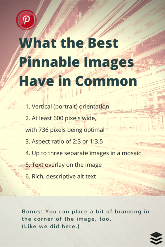 Best practices for creating Pinnable images - 6 quick tips for creating Pins for your website or blog