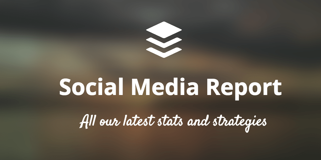 Buffer social media report