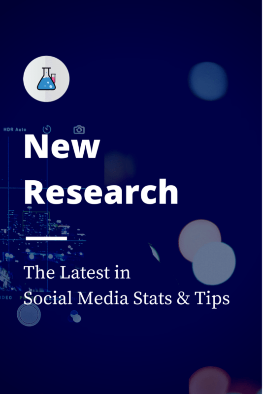 New social media research