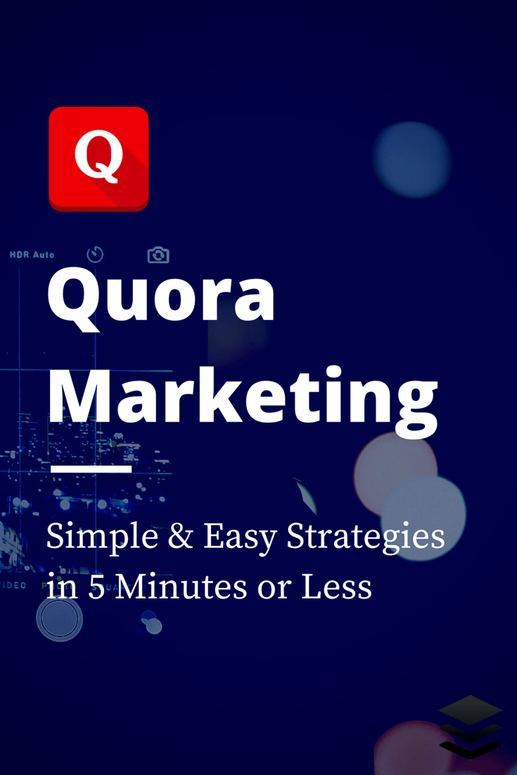 Quora marketing strategies