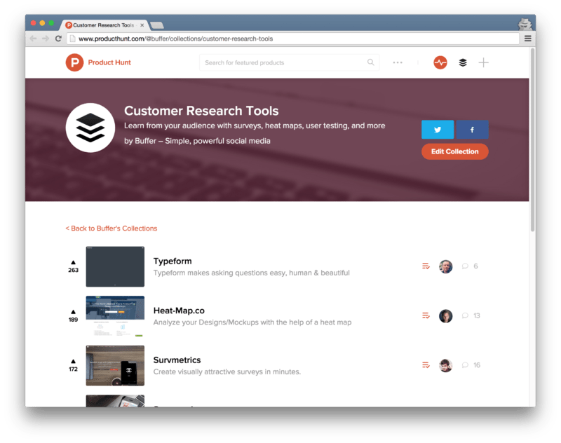 Customer Research Tools
