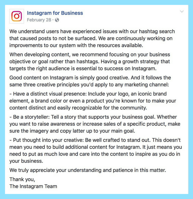 Instagram Shadowban and Guidelines