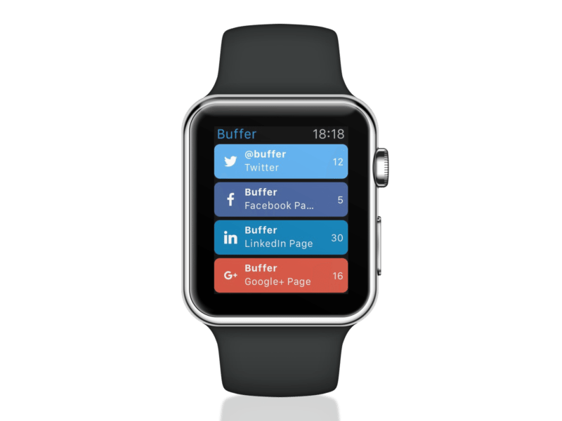 Buffer for Apple Watch 1