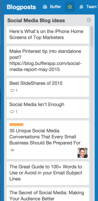 buffer blog ideas