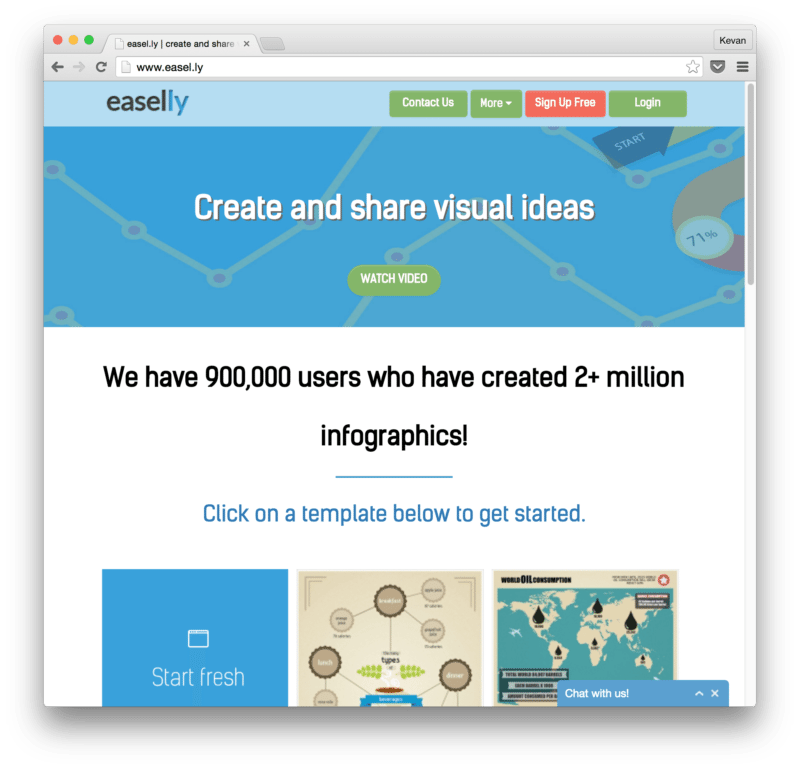 Easelly Website