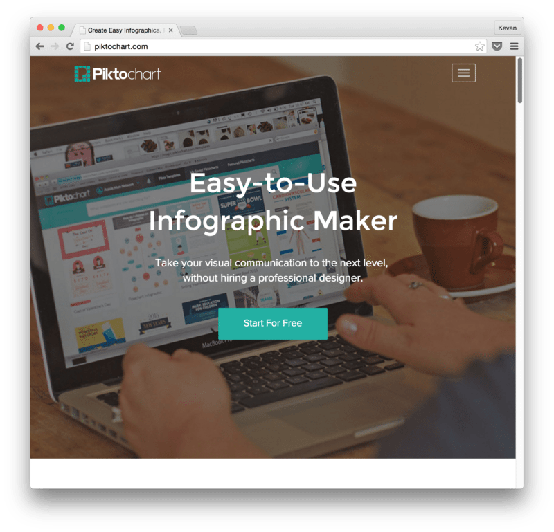 Piktochart Website