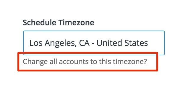 Change Your Timezone 3