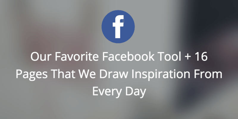 Facebook Inspiration, facebook, social media marketing,