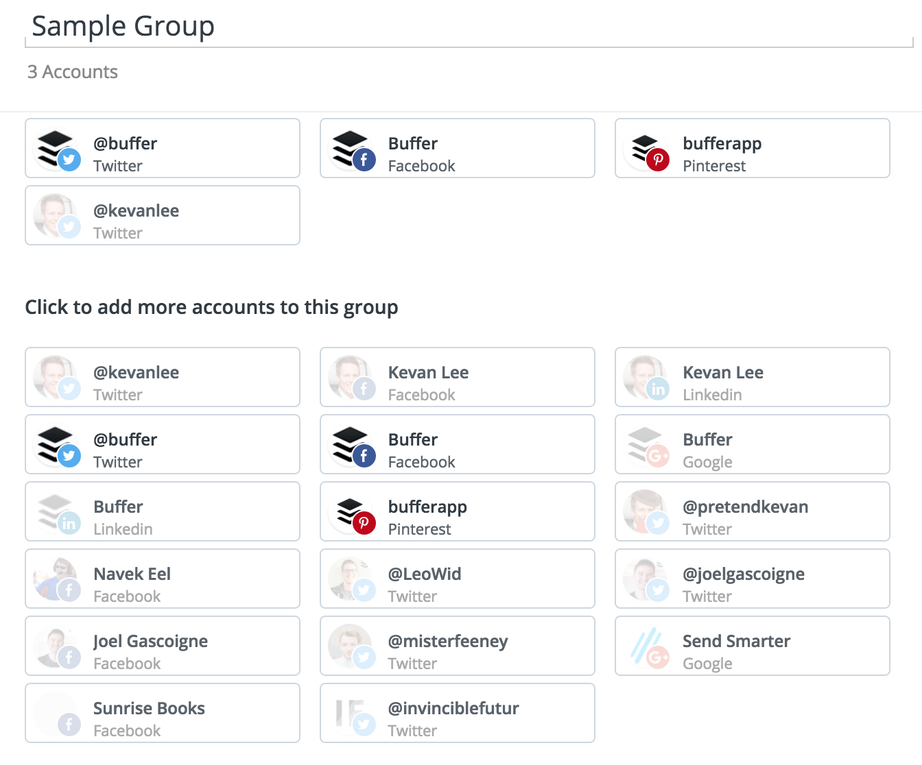 Groups