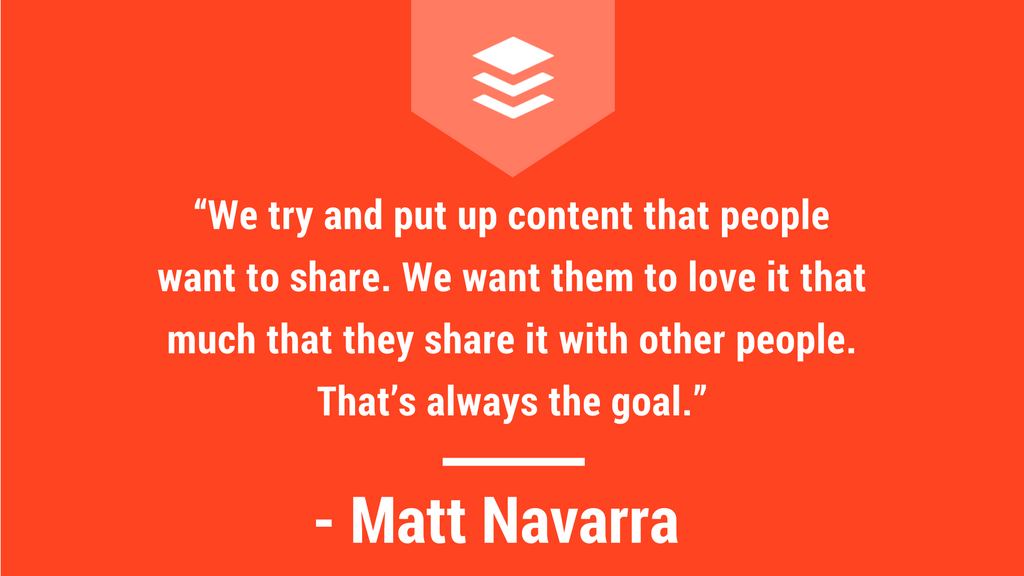 matt navarra interview quote