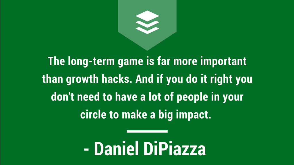 Daniel DiPiazza Interview Quote