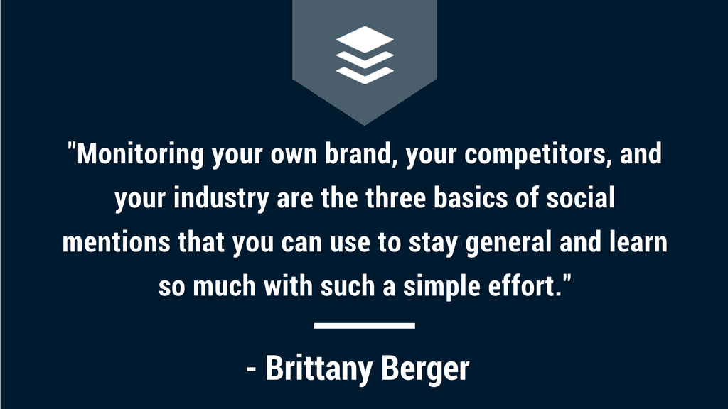 Brittany Berger Quote, Buffer Podcast, Social Mentions