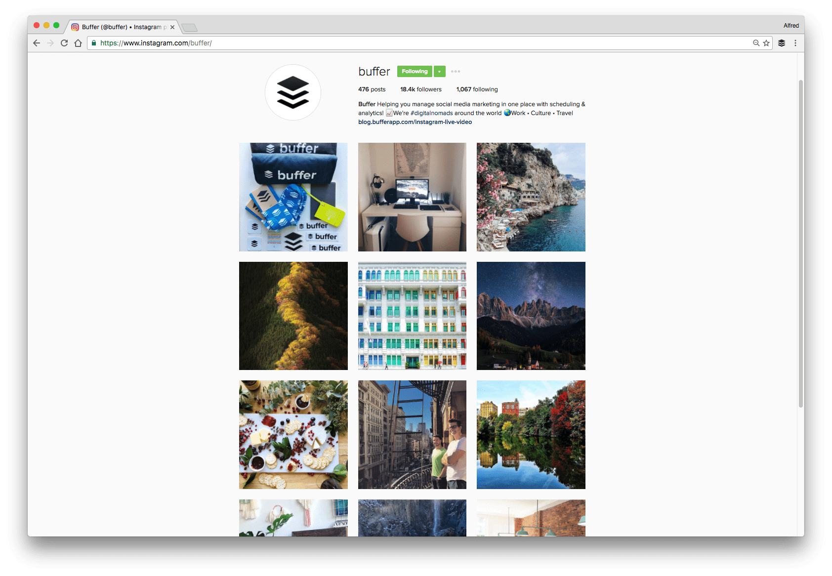 buffer-instagram-account