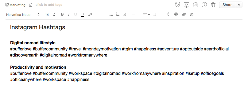 evernote-instagram-hashtags