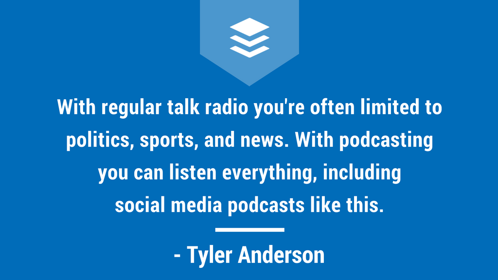 Tyler Anderson, Socia Media Social Hour, Quote