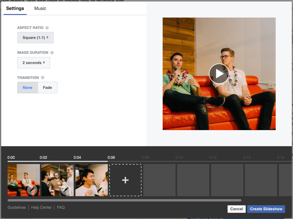 Slideshow creator Slideshow creator