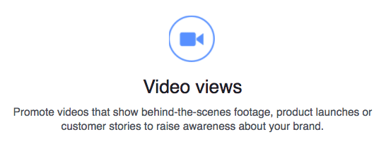 Video views objective Video views objective