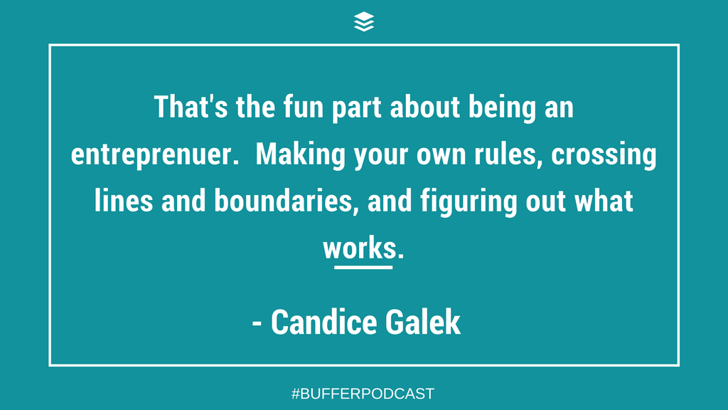 Candice Galek on the Fun of Being an Entreprenuer